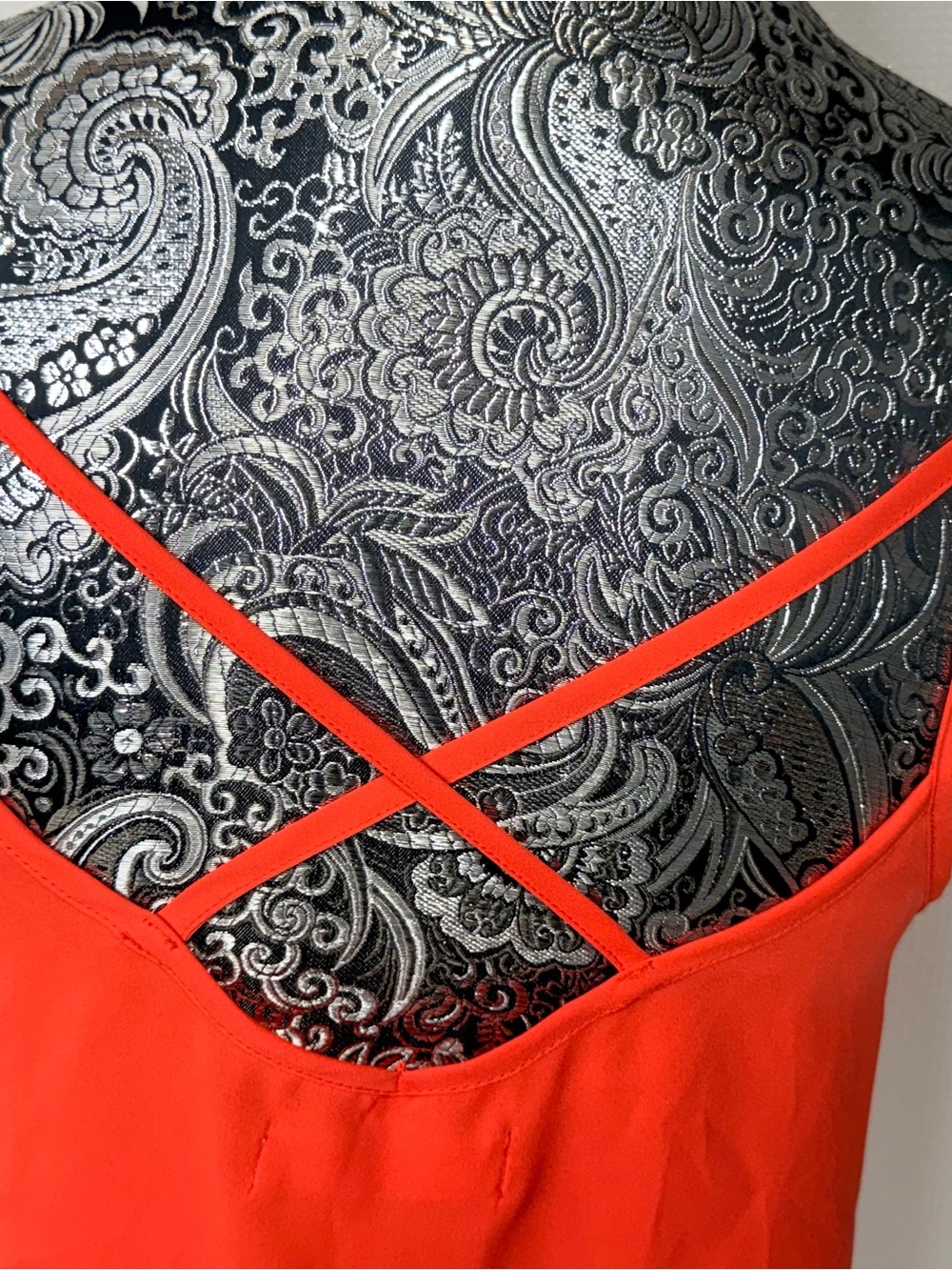Abercrombie & Fitch Orange Spaghetti-Strap Cami - Picture 7 of 11